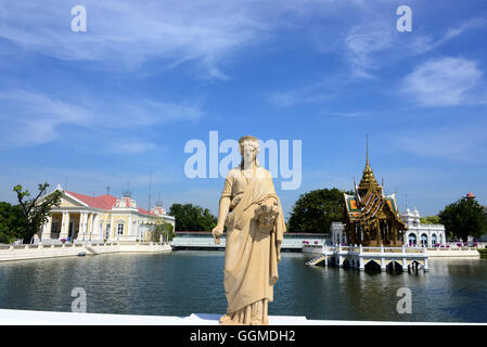 Palace Bang Pa-In nei pressi di Ayutthaya, Thailandia Foto Stock