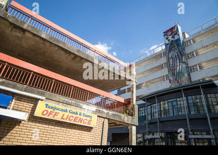 Londra, Regno Unito. 6 agosto 2016. Broadwater Abitazioni Estate in Tottenham, North London Credit: Guy Corbishley/Alamy Live News Foto Stock