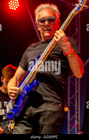 Wickham, Hampshire, Regno Unito. 06 Ago, 2016. Trevor Horn banda a Wickham Festival 2016 Credit: James Houlbrook/Alamy Live News Foto Stock