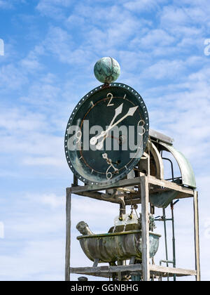 Il Molo Waterclock su Southwold Pier Foto Stock