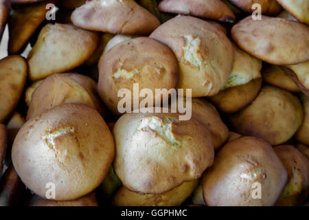 Biscotti fatti a mano vicino a fotografare Foto Stock
