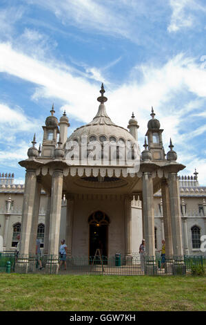 Il Royal Pavilion, Brighton e motivi, Brighton, Inghilterra, Regno Unito Foto Stock