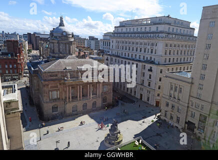 Il Municipio storico di Liverpool, Dale Street, il centro di Liverpool, Merseyside, Inghilterra, REGNO UNITO, L2 3SW Foto Stock