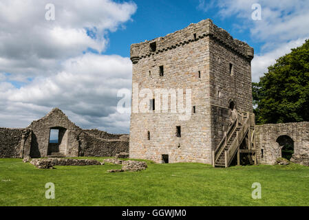 Loch Leven Castle, Scozia Foto Stock