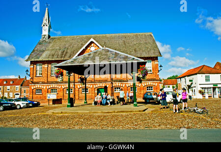 Town Hall, Easingwold, Yorkshire Foto Stock