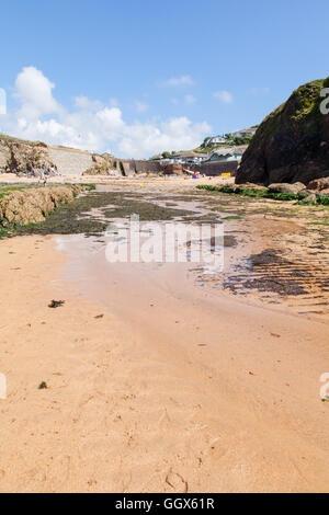 Mouthwell beach, Speranza Cove, South Devon, Inghilterra, Regno Unito. Foto Stock