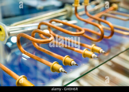 Impianto elettrico unità scambiatore di calore Foto Stock