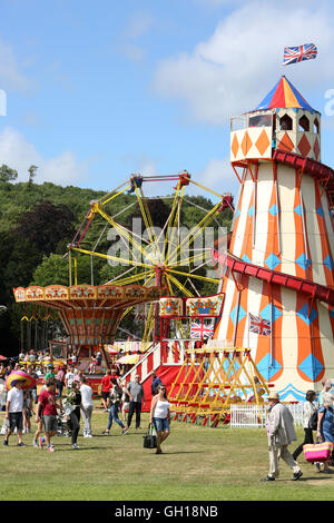 Chichester, Regno Unito. Il 7 agosto, 2016. Il Regno Unito il più grande festival di peperoncino a West Dean Gardens, vicino a Chichester, West Sussex, Regno Unito. Nella foto è azione dell'evento. Credito: Sam Stephenson/Alamy Live News. Foto Stock