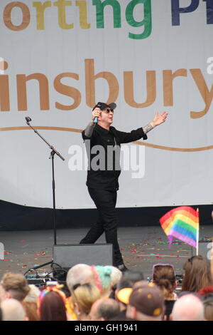 Leeds LGBT Pride decimo anniversario Foto Stock