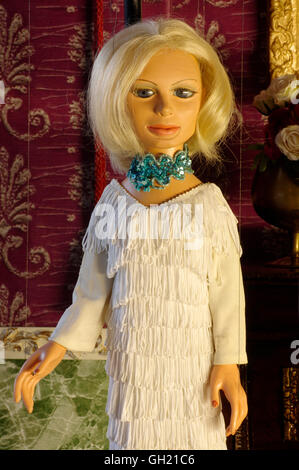 Gerry Anderson Puppet figura Lady Penelope Foto Stock