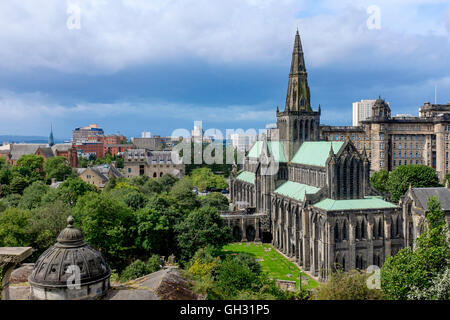 La cattedrale di Glasgow, Glasgow, Scotland, Regno Unito Foto Stock