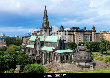 La cattedrale di Glasgow, Glasgow, Scotland, Regno Unito Foto Stock