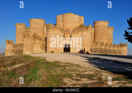 Geografia / viaggi, Spagna, Castillo de Belmonte, Belmonte, regione Castiglia - La Mancha, Additional-Rights-Clearance-Info-Not-Available Foto Stock