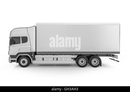 Grande sfondo carrello - Vuoto mockup per design - 3D illustrazione Foto Stock