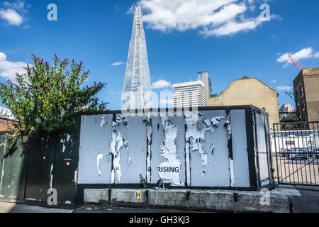 Viste della Shard da SE LONDRA, REGNO UNITO Foto Stock