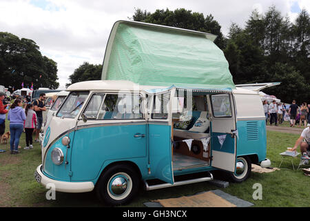 VW split screen camper Foto Stock