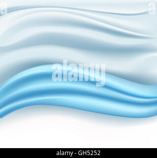 Abstract blue morbido sfondo Foto Stock