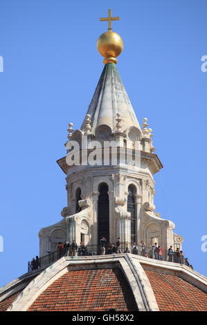 Cupola della Cattedrale di Santa Maria del Fiore a Firenze, Italia Foto Stock