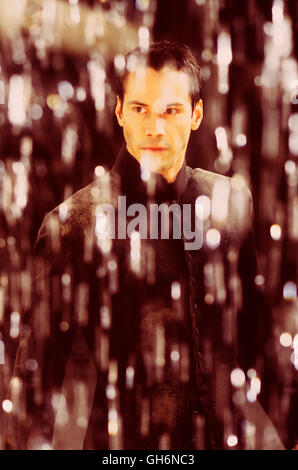 MATRIX giri / STATI UNITI D'AMERICA 2003 / Andy Wachowski, Larry Wachowski Neo (Keanu Reeves) Regie: Andy Wachowski, Larry Wachowski Foto Stock