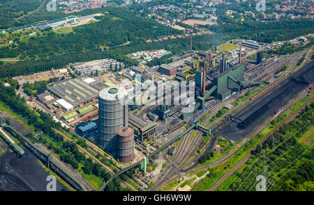 Vista aerea, Prosper coke Bottrop, ArcelorMittal Bottrop, Bottrop, la zona della Ruhr, Renania settentrionale-Vestfalia, Germania, Europa Foto Stock