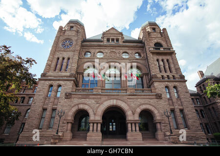 Queen's Park Ontario Edificio governativo Toronto Foto Stock