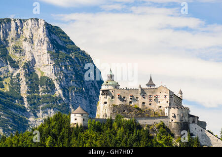 Werfen: il castello di Hohenwerfen, Austria Salzburg Pongau Foto Stock