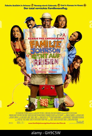 FAMILIE JOHNSON GEHT AUF REISEN / Johnson Vacanze Famiglia USA 2004 / Christopher Erskin Filmplakat Regie: Christopher Erskin aka. Johnson vacanza in famiglia Foto Stock