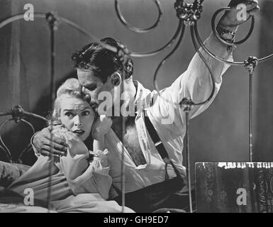 JANET LEIGH (Susan Vargas), Charlton Heston (Ramon/Mike Vargas) Regie: Orson Welles aka. Toccare del male Foto Stock