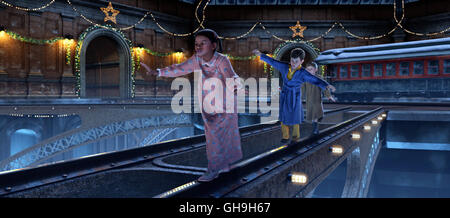 Film Filmszene, Fernsehen, Kino, Zeichentrick, animazione Regie: Robert Zemeckis aka. Il Polar Express Foto Stock