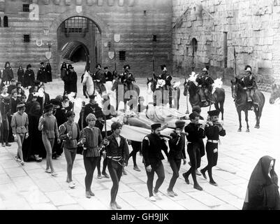 AROMEO UND JULIA Romeo e Giulietta GB/Italien 1968 Franco Zeffirelli Romeo (LEONARD WHITING) und Julia (OLIVIA HUSSEY) werden zu Grabe getragen. Film, Fernsehen, dramma, Liebesfilm, Literaturverfilmung, 60er Regie: Franco Zeffirelli aka. Romeo e Giulietta Foto Stock