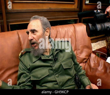 COMANDANTE USA/Spanien 2003 Oliver Stone Filmportrait über FIDEL CASTRO (Bild), El Comandante/Lider maximo (2003), una pellicola di Fernsehen, Kino, Dokumentarfilm, Ritratto Regie: Oliver Stone Foto Stock