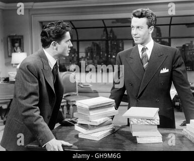 COCKTAIL für eine LEICHE corda USA 1948 Alfred Hitchcock Phillip Morgan (Farley Granger) und Brandon Shaw (Giovanni dallâ) Regie: Alfred Hitchcock aka. Corda Foto Stock