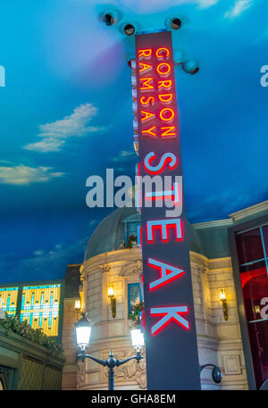 Il Gordon Ramsay ristorante a Parigi hotel in Las Vegas Foto Stock