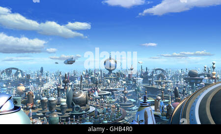 Robot USA 2005 Chris Cuneo, Carlos Saldanha Filmszene Regie: Chris Cuneo, Carlos Saldanha Foto Stock