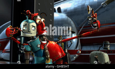 Robot USA 2005 Chris Cuneo, Carlos Saldanha Filmszene Regie: Chris Cuneo, Carlos Saldanha Foto Stock