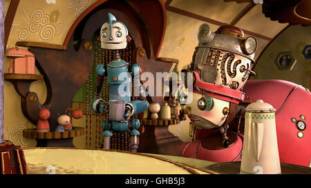 Robot USA 2005 Chris Cuneo, Carlos Saldanha Filmszene Regie: Chris Cuneo, Carlos Saldanha Foto Stock