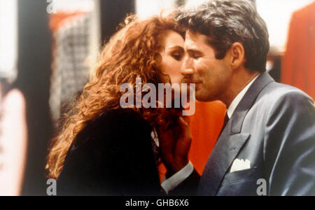 PRETTY WOMAN USA 1989 Garry Marshall Vivian (Julia Roberts) und Edward Lewis (Richard Gere) Regie: Garry Marshall Foto Stock