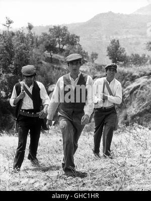 DER PATE Il Padrino USA 1972 Francis Ford Coppola ANGELO INFANTI (Fabrizio), AL PACINO (Michael Corleone), FRANCO CITTI (Calo), Szene in Sizilien. Regie: Francis Ford Coppola aka. Il padrino Foto Stock