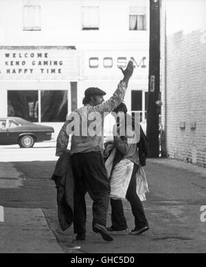 Asphalt-Blüten USA 1973 Jerry Schatzberg Max (Gene Hackman), Lionel (AL PACINO) Regie: Jerry Schatzberg Foto Stock