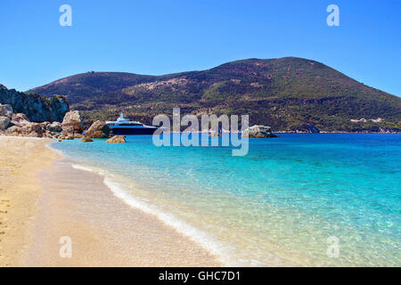 Afales Bay a Itaca isola Grecia Foto Stock