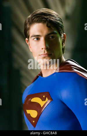 SUPERMAN RETURNS Australien/USA 2006 Bryan Singer Superman (Brandon Routh) Regie: Bryan Singer Foto Stock