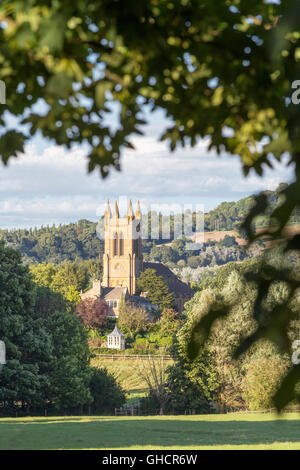 San Michele e Tutti gli Angeli Chiesa, Broadway, Worcestershire, England, Regno Unito Foto Stock