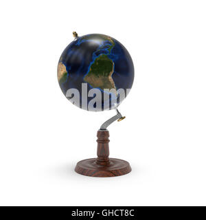 Mappa del globo di massa 3d rendering Foto Stock
