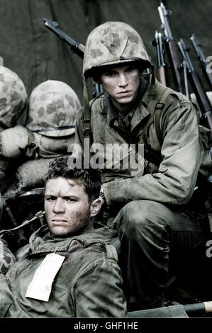 Le bandiere DEI NOSTRI PADRI USA 2006 Clint Eastwood Ryan Phillippe e STARK SANDS come Marines americani. Regie: Clint Eastwood Foto Stock