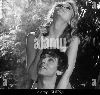 LA CUREE Francia/Italia 1966 Roger Vadim Jacques Monod e Jane Fonda Regie: Roger Vadim Foto Stock