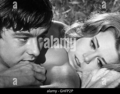 LA CUREE Francia/Italia 1966 Roger Vadim Jacques Monod e Jane Fonda Regie: Roger Vadim Foto Stock