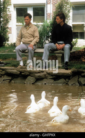 DUSTIN HOFFMAN e Tom Cruise come Babbitt fratelli. Regie: barry levinson Foto Stock