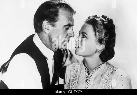 GRACE KELLY (Amy Fowler Kane), Gary Cooper (Maresciallo sarà Kane) Regie: Fred Zinnemann Foto Stock