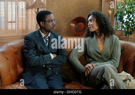 Ich glaub, Ich liebe meine Frau / Richard Cooper (Chris Rock) e Brenda Cooper (GINA TORRES) Regie: Chris Rock aka. Credo che io amo mia moglie Foto Stock