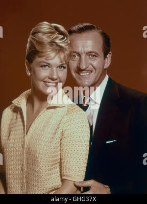 DORIS Day, David Niven come Kate e Lawrence Mackay. Regie: Charles Walters Foto Stock